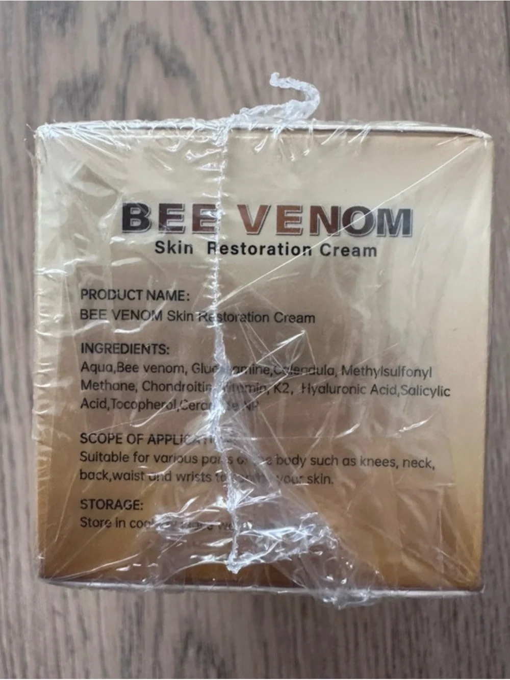 Bee Venom Skin Restoration Cream, Professional 2 pack